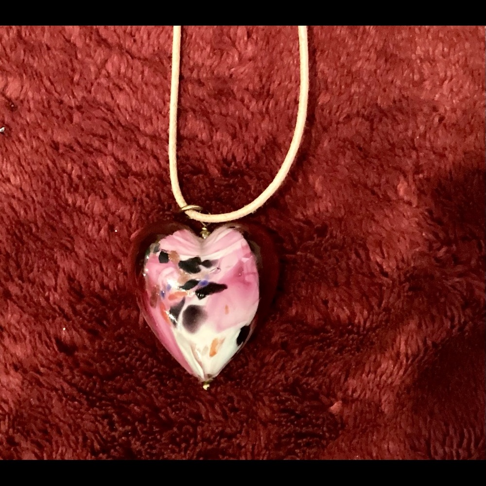 Corded Murano Glass Necklace